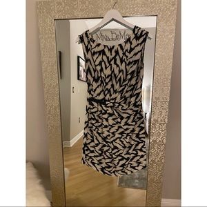 ARMANI EXCHANGE Black and White Dress